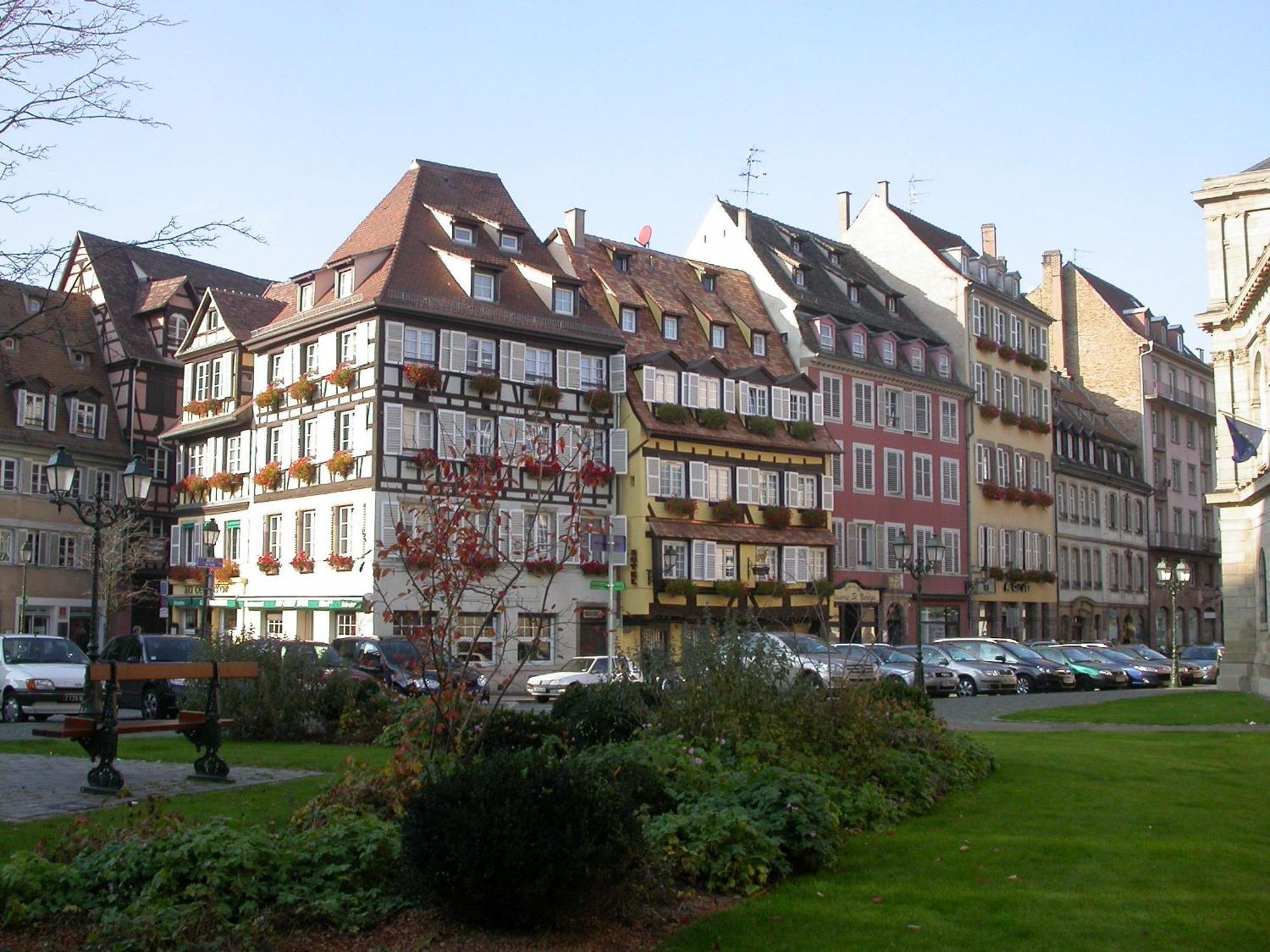 Logis Hotel Restaurant Au Cerf D'Or Strasbourg Eksteriør bilde